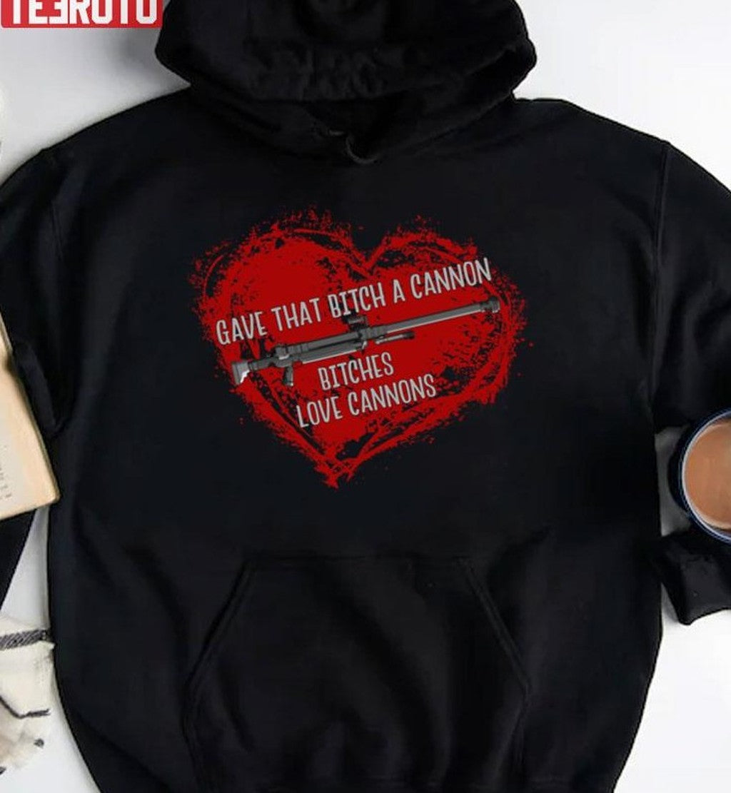 Bitches Love Cannons Hellsing Unisex T-Shirt