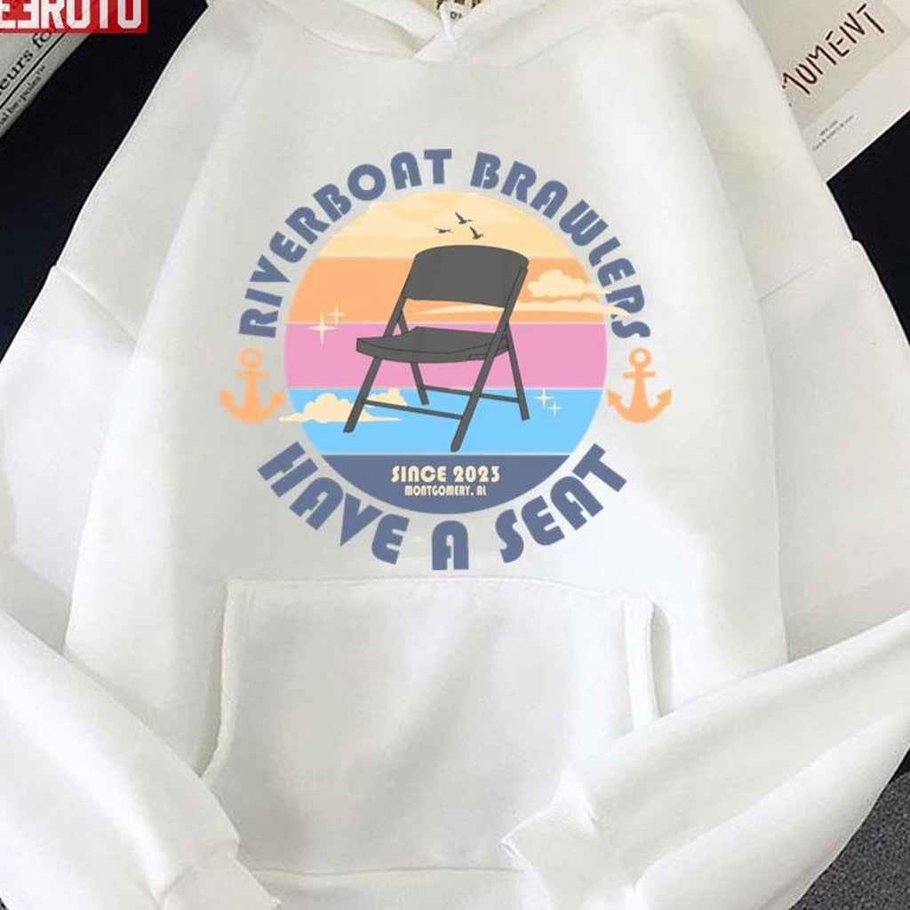 Montgomery Riverboat Brawl Folding Chairs Fly Unisex T-Shirt