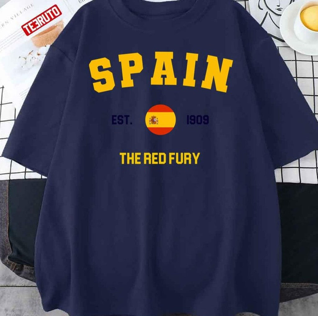 Spain National Team Euro 2021 Logo Design Unisex Sweatshirt