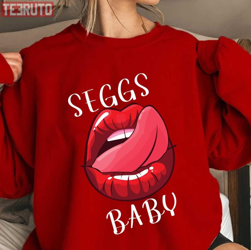 Seggs Baby Lip Unisex Sweatshirt