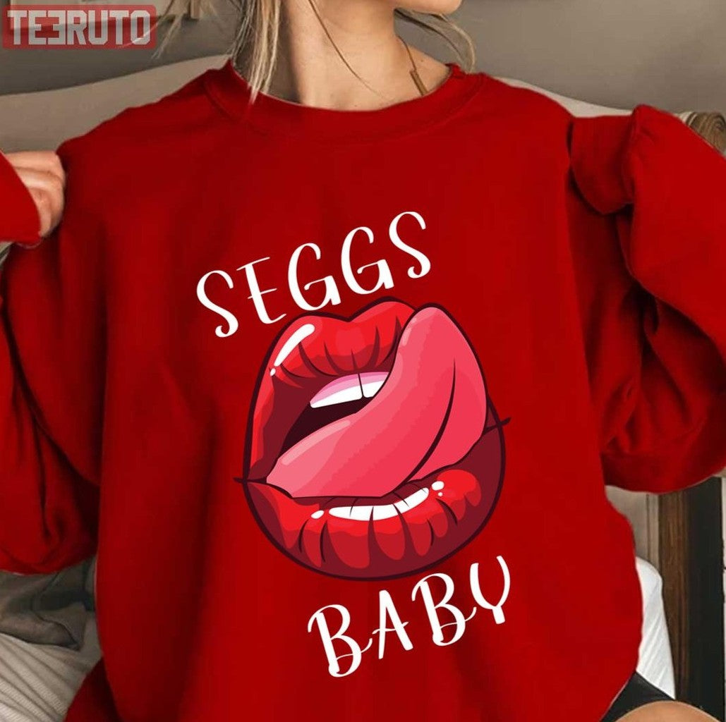 Seggs Baby Lip Unisex Sweatshirt