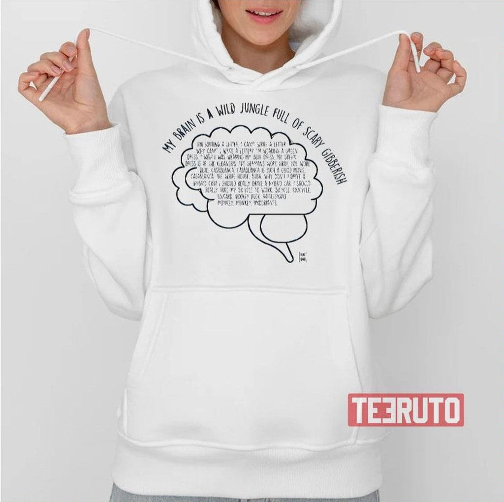 My Brain Is A Wild Jungle Full Of Scary Gibberish Seinfeld Unisex T-Shirt