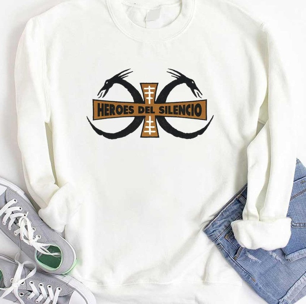 Music Heroes Of Silence Band Logo Unisex Hoodie