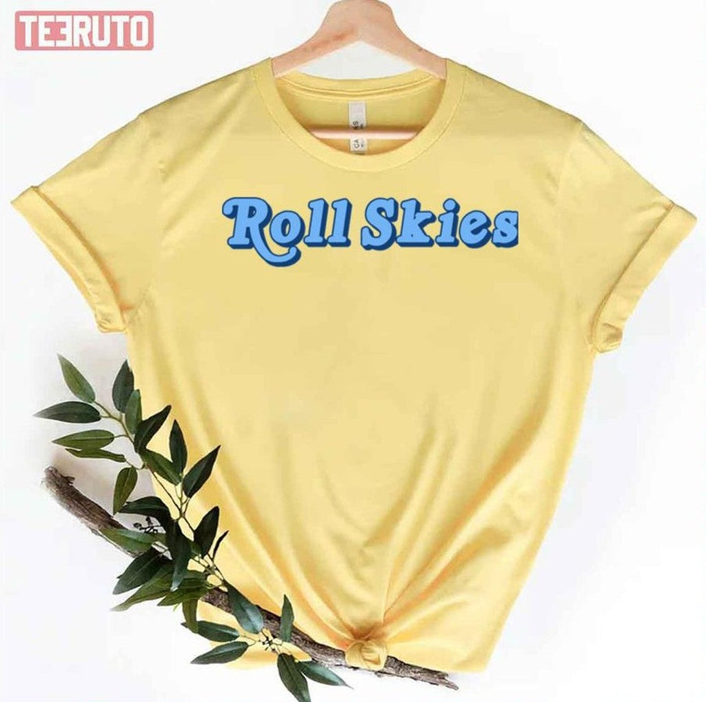 Roll Skies Stones Lightblue Unisex T-Shirt