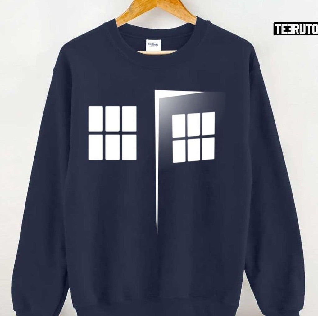 Police Call Box Doctor Who Artwork Unisex Sweatshirt