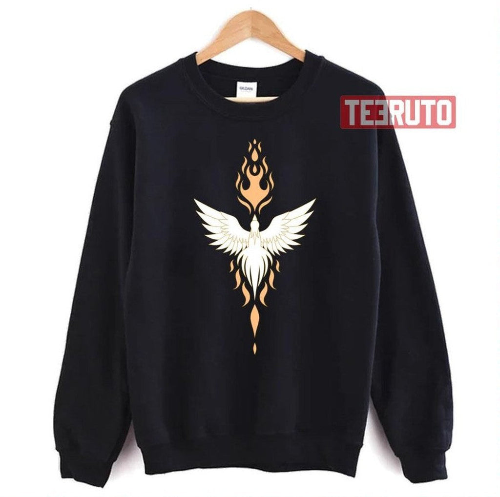 Phoenix Tarot Symbols Unisex T-Shirt