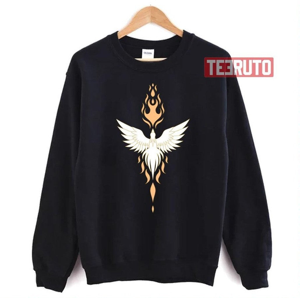 Phoenix Tarot Symbols Unisex T-Shirt