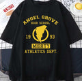 Angel Grove High Mighty Athletics Dept 1993 Vintage Power Rangers Unisex T-Shirt