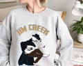 Skeleton Guitarist Play Guitar Jim Creek Art Unisex Sweatshirt