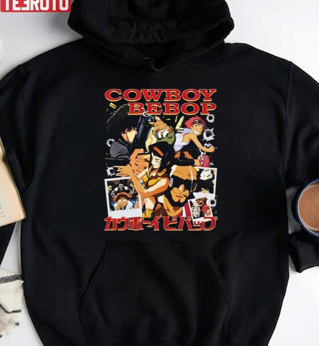 The Bebop Crew 90s Vintage Cowboy Bebop Unisex T-Shirt