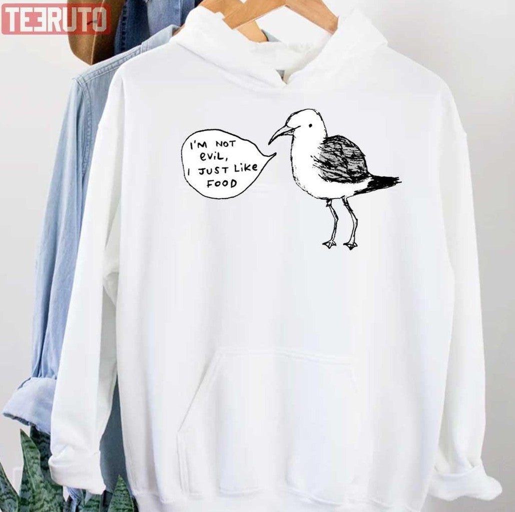 Seagulls Aren't Evil Unisex Hoodie