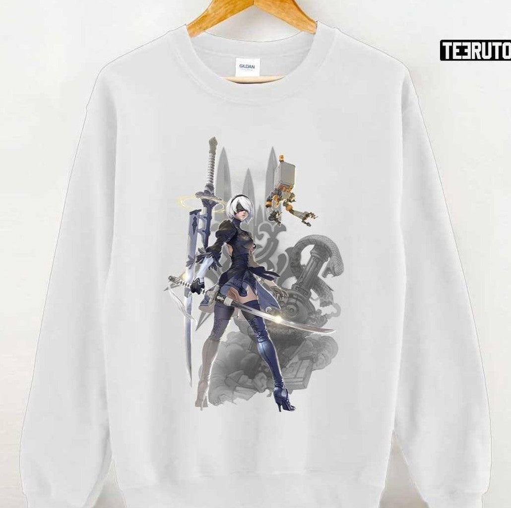 Basic Light Attack 2b Nier Automata Unisex T-Shirt
