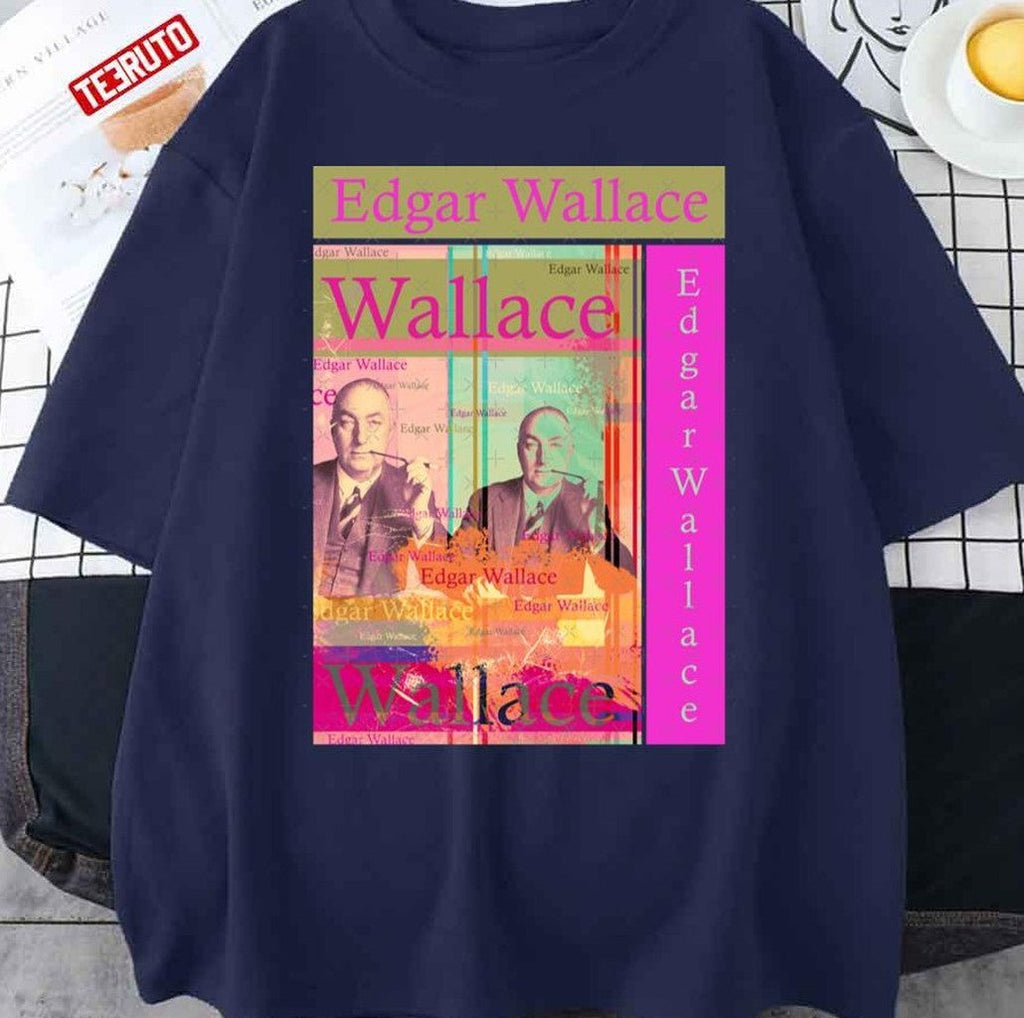 Beautiful Edgar Wallace Portrait Well Known English Writer Unisex Sweatshirt