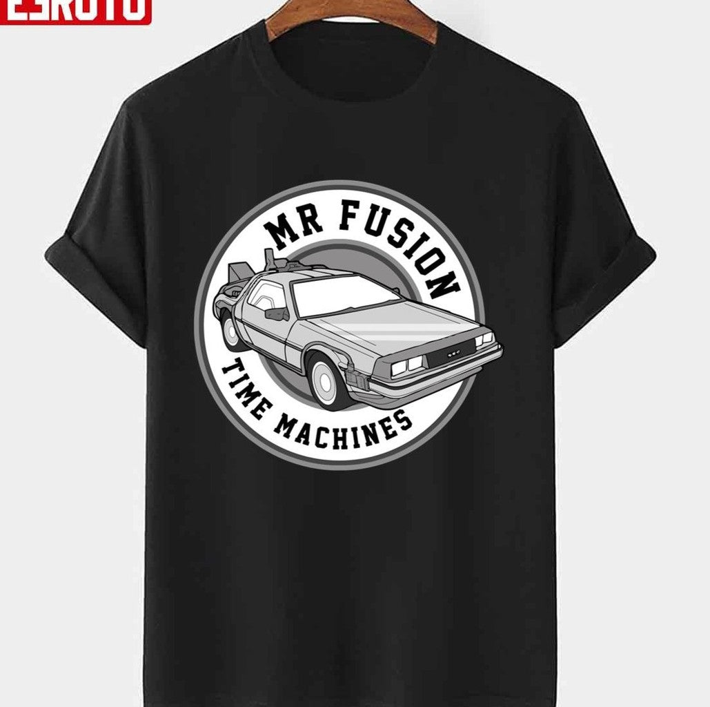 Back To The Future Mr Fusion Time Machines Unisex T-shirt