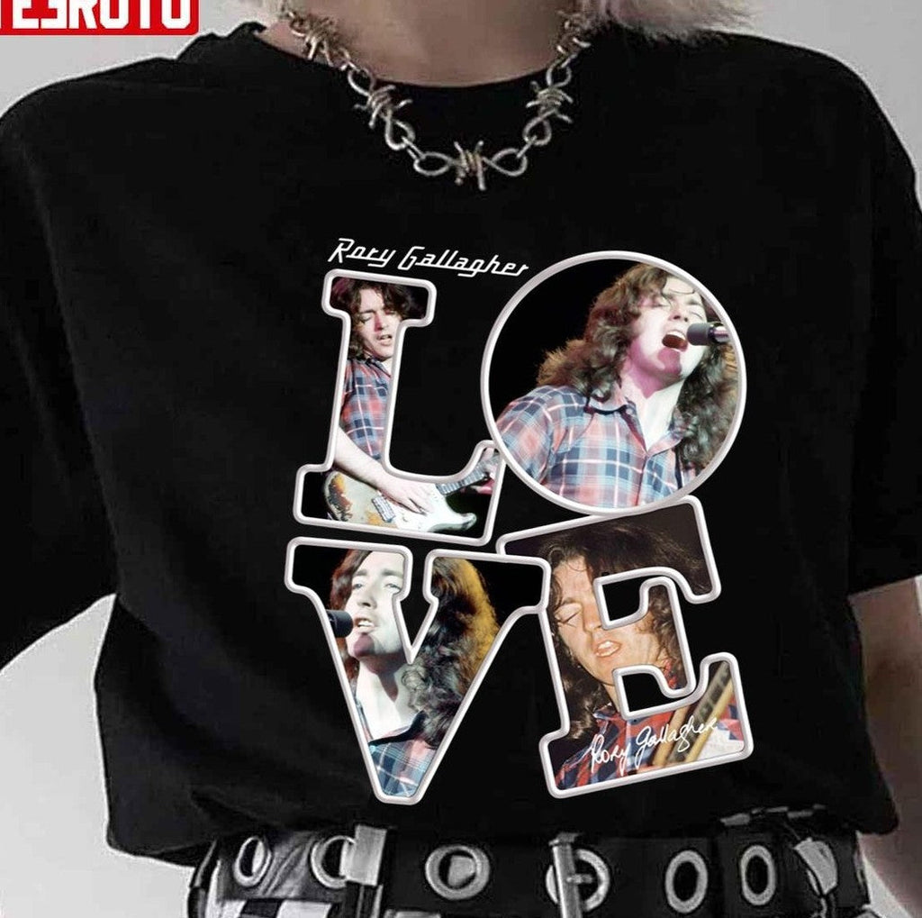 Rory Gallagher Signature Design Unisex T-Shirt