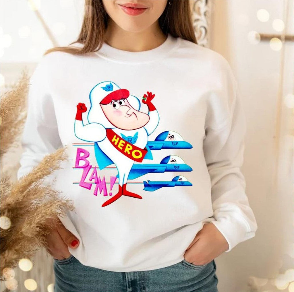 Roger Ramjet And American Eagle Squad 10 Unisex Sweatshirt
