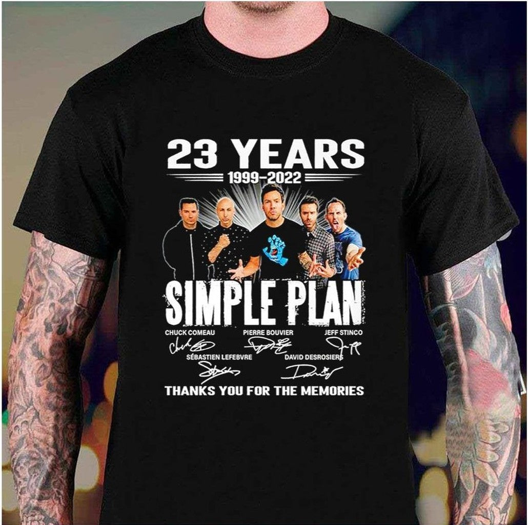 23 Years Anniversary Simple Plan When I'm Gone Unisex Hoodie