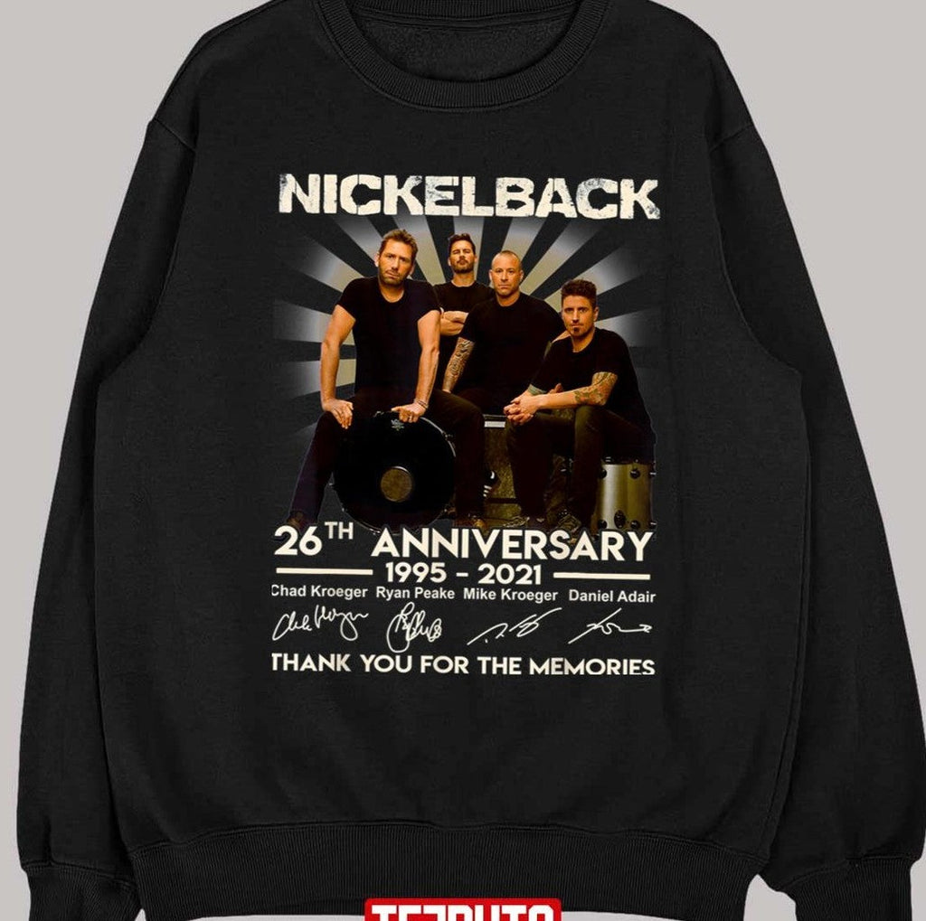 26th Anniversary Nickelbacks Art Music Legend Unisex T-Shirt