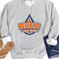 Beer League Heroes Official Logo Edmonton Oilers Unisex Sweatshirt