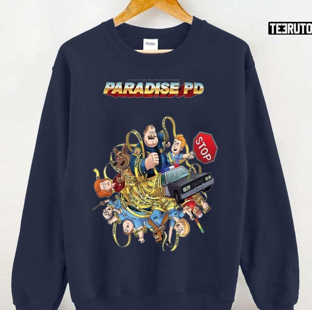 Paradise Pd Funny Scene Unisex T-Shirt