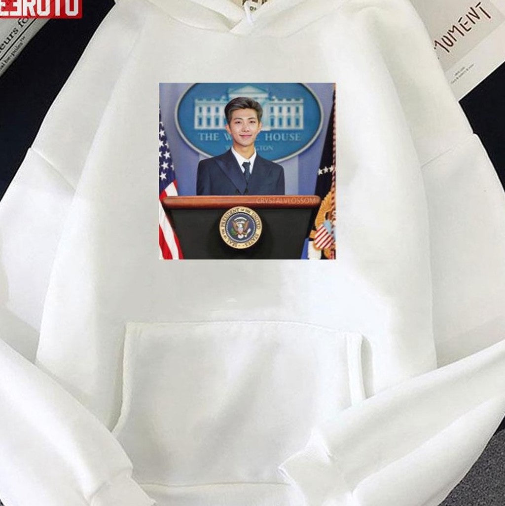 Namjoon For President 2022 White House BTS K-Pop Band Unisex T-Shirt