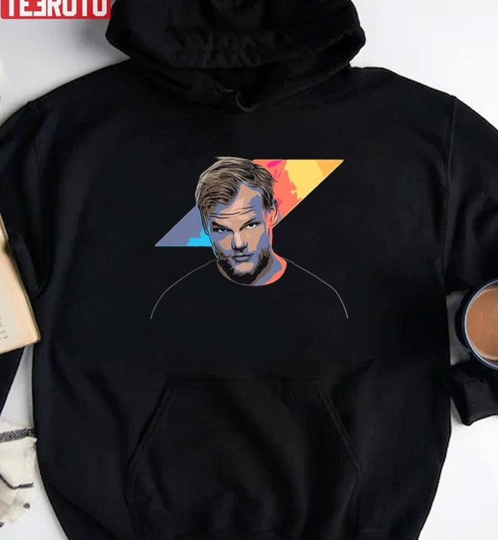Stories Album Drawing Avicii Unisex T-Shirt