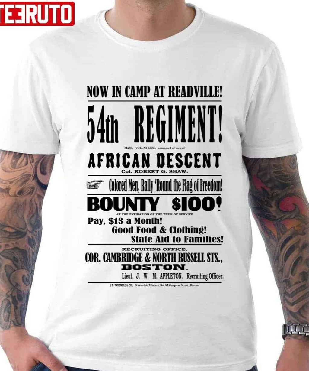 54th Massachusetts Regiment! Unisex T-Shirt