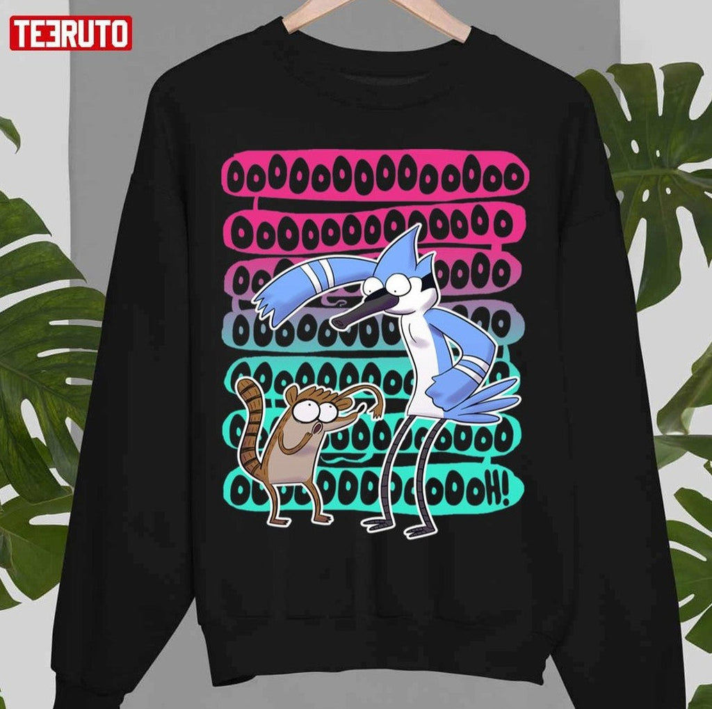 Mordecai &amp; Rigby Oh Regular Show Unisex T-Shirt