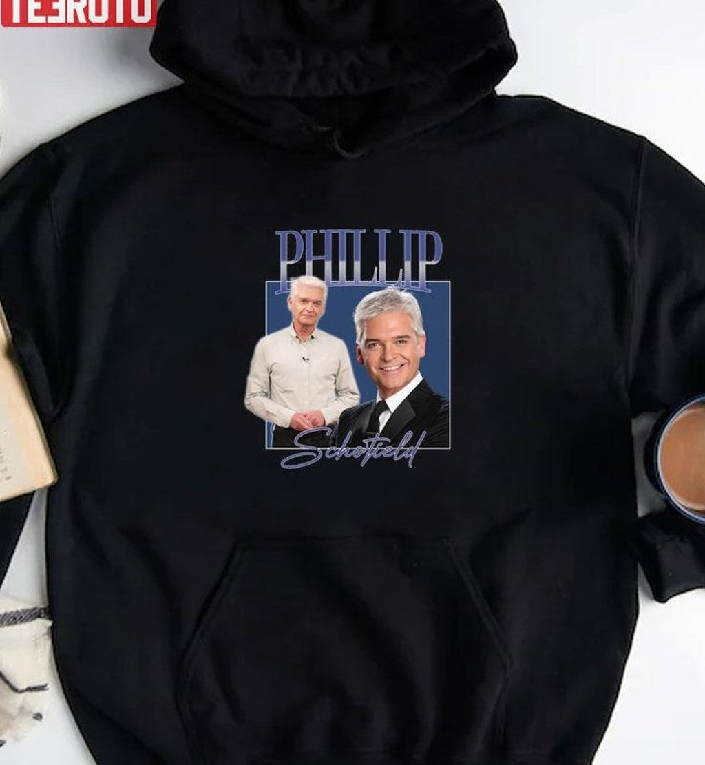 Phillip Schofield Tee Top Uk Tv Presenter Tribute 90's Unisex T-Shirt