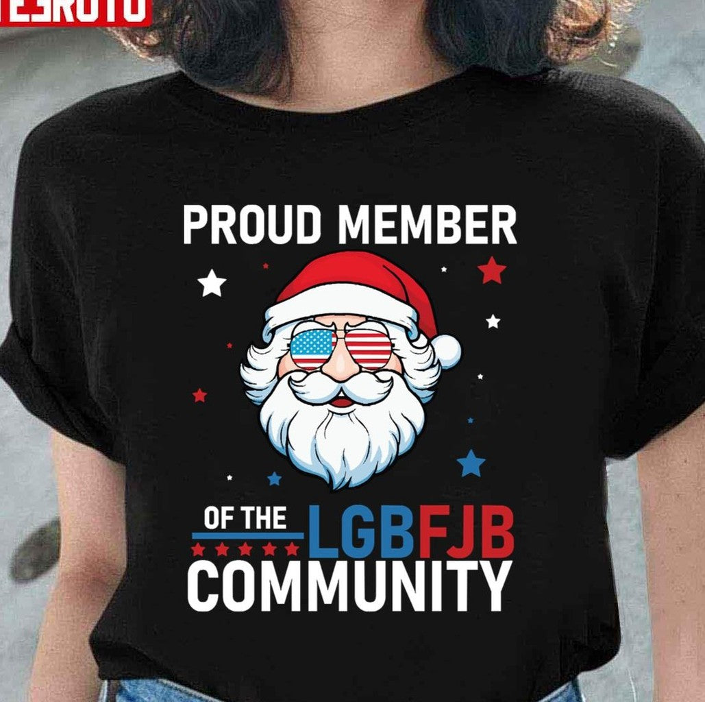 Proud Member Of LGBFJB Community Christmas Santa Unisex Sweatshirt