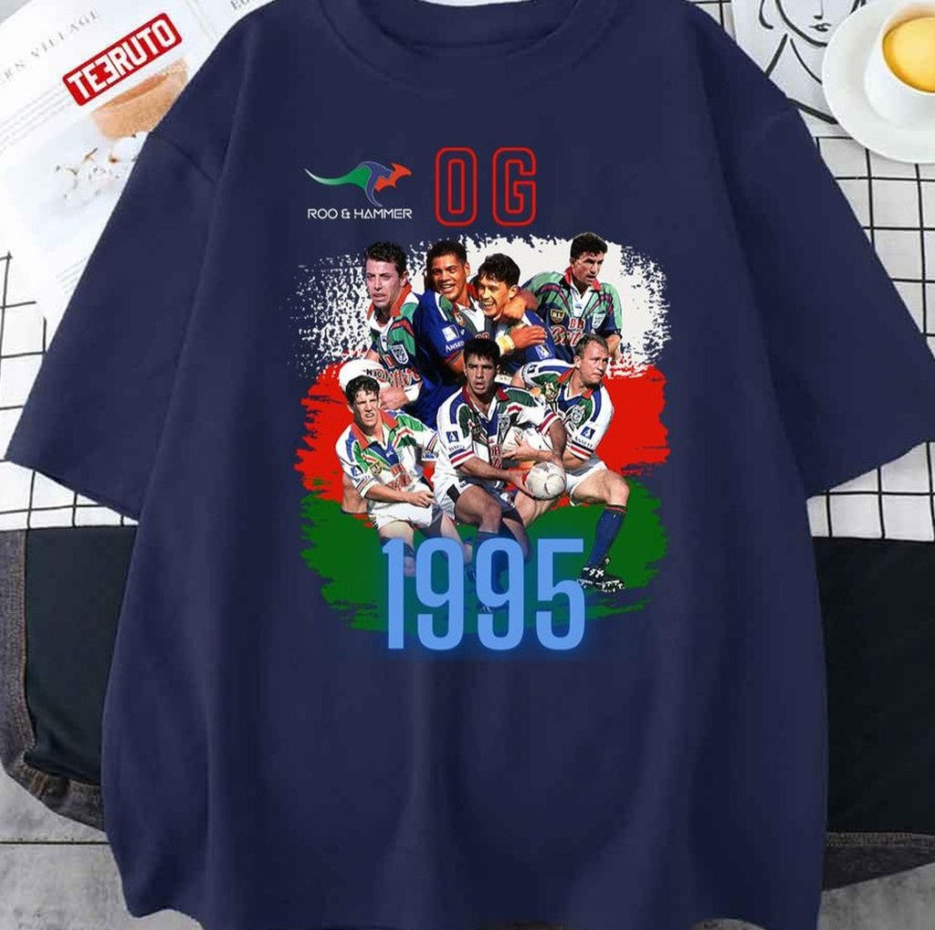 Og Warriors 1995 Vintage Rugby Unisex T-Shirt