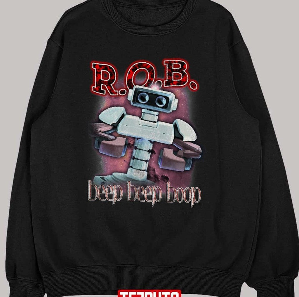 Rob Beep Beep Boop Smash Bros Vintage Graphic Unisex T-shirt