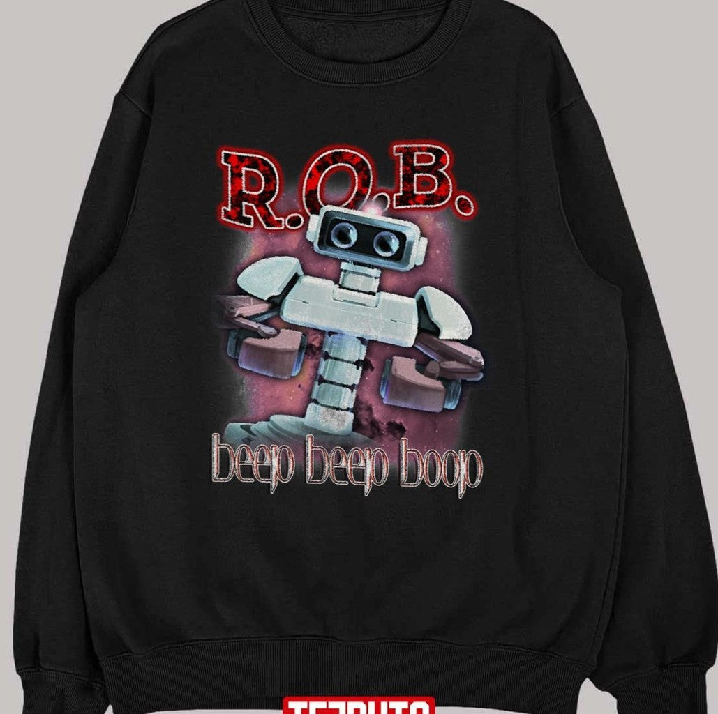 Rob Beep Beep Boop Smash Bros Vintage Graphic Unisex T-shirt
