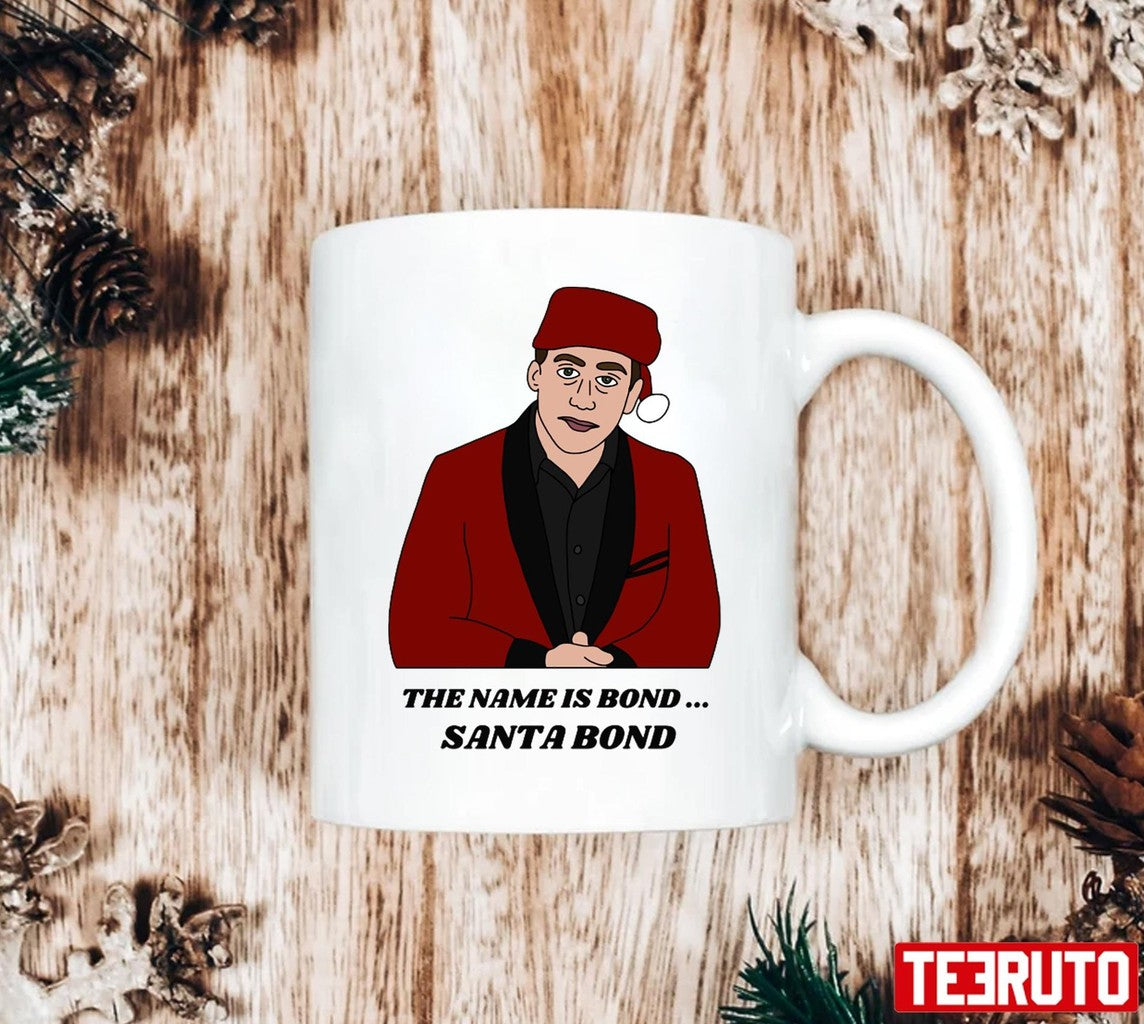 My Name Is Santa Bond Christmas The Office Unisex Sweatshirt