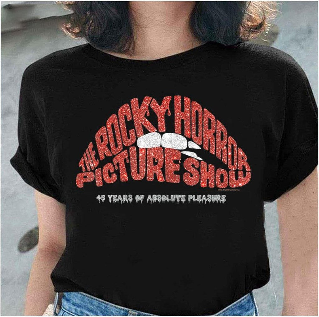 45 Years Glitter Lips Logo The Rocky Horror Picture Show Unisex Sweatshirt