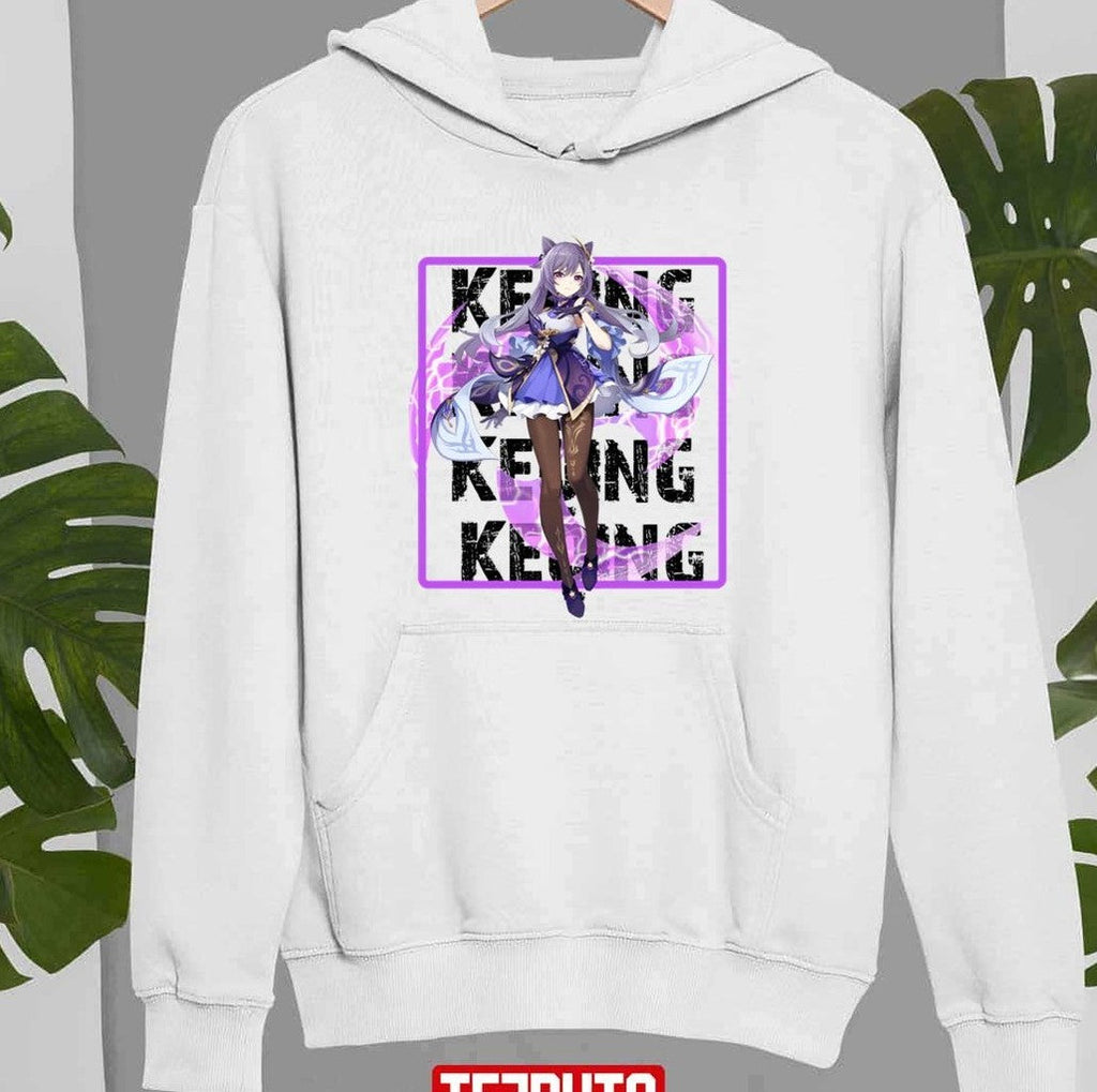 Pretty Girl Keqing Genshin Impact Unisex Sweatshirt