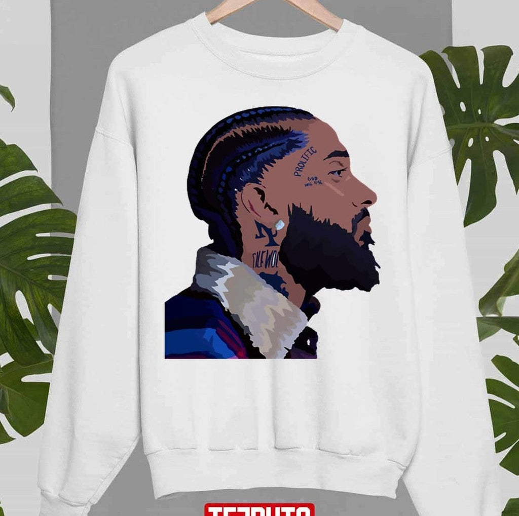 Side Profile With Eye Nipsey Hussle Unisex T-shirt