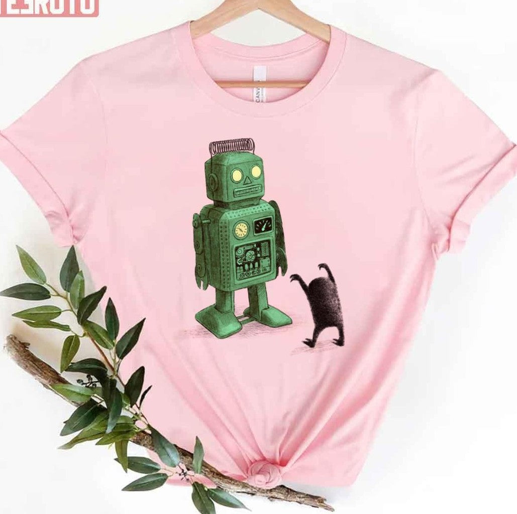 Robot Vs Alien Unisex T-Shirt