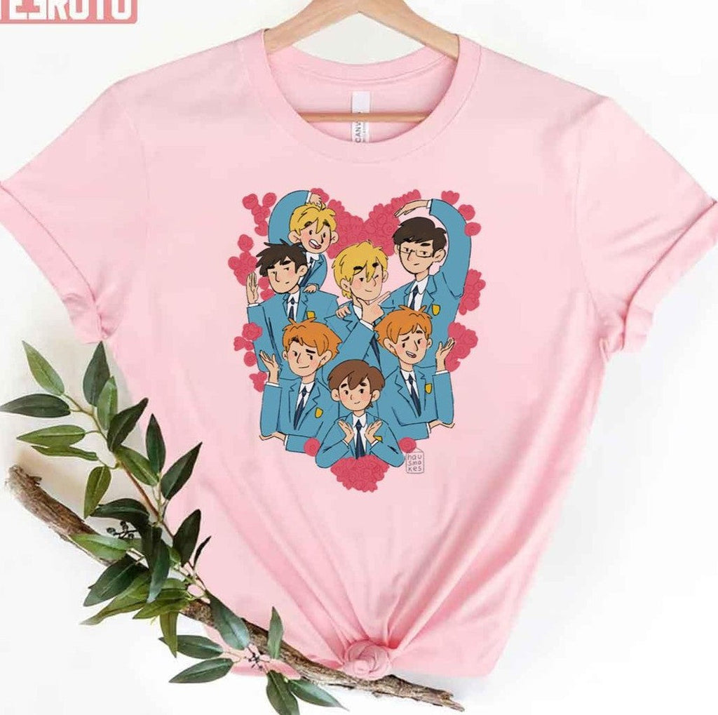 Anime Characters Ouran High School Host Club Unisex T-Shirt