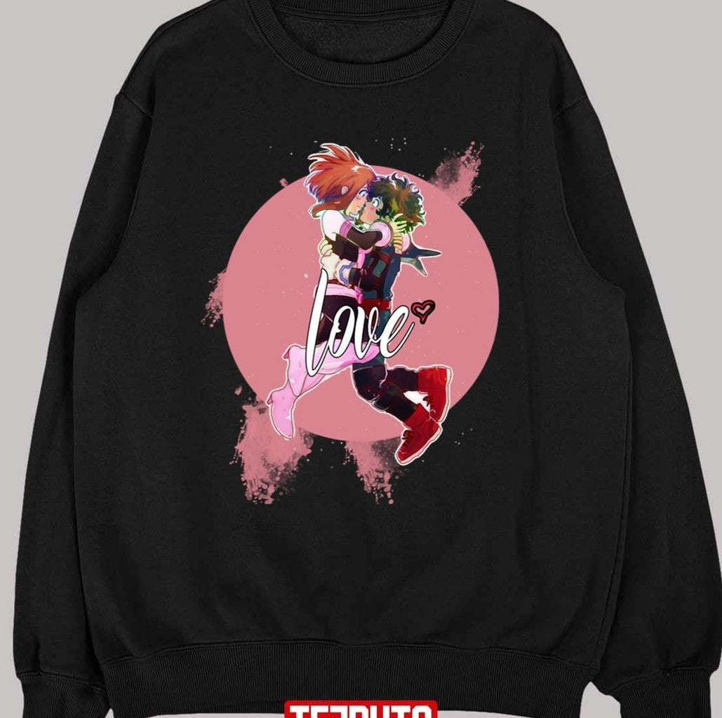 My Hero Academia Uraraka X Midoriya Love Unisex T-shirt