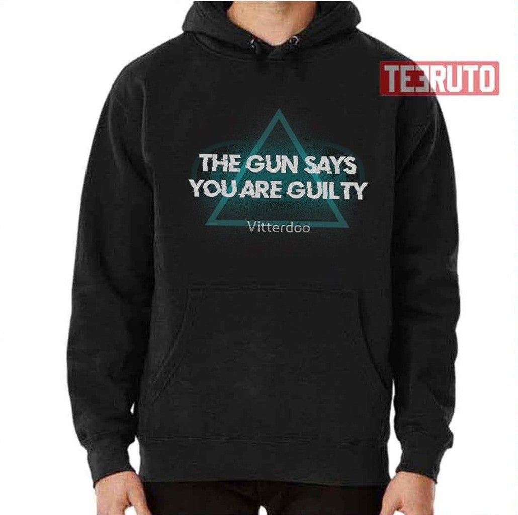 The Gun Says You're Guilty Psycho Pass Unisex Hoodie