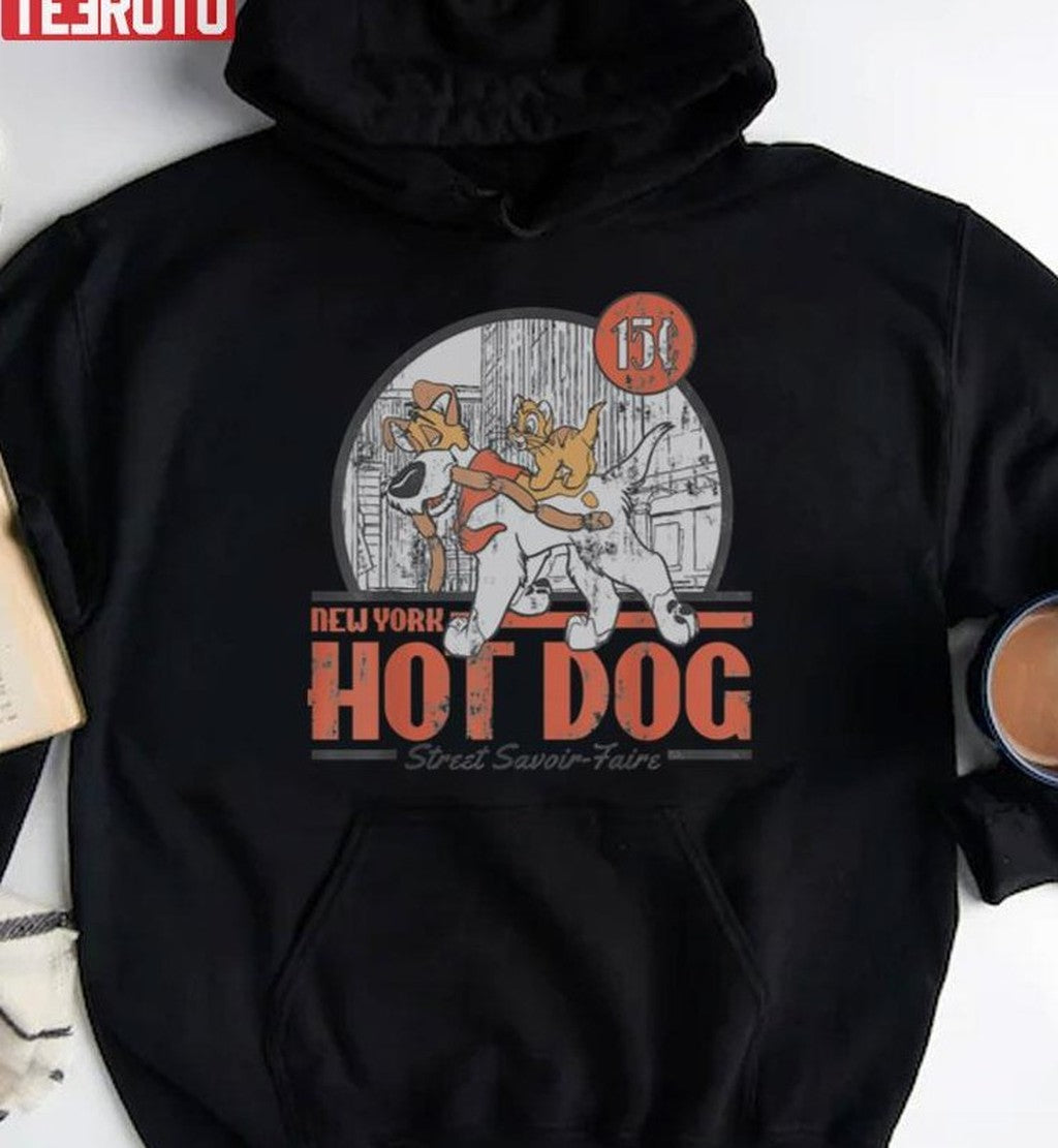 Oliver &amp; Company New York Hot Dog Unisex T-Shirt