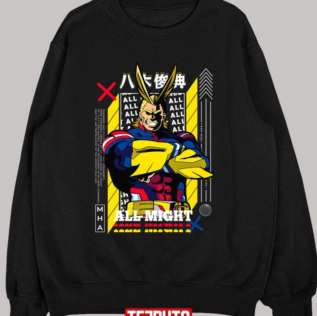 Plus Ultra Mha All Might My Hero Academia Unisex T-shirt