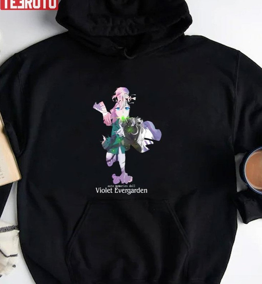Beauty Shilouette Of Violet Evergarden Unisex T-Shirt