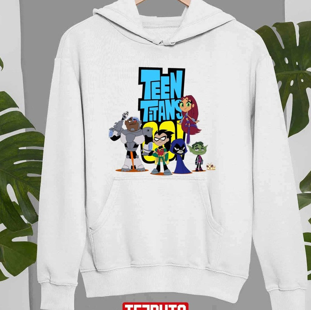Sci-Fi Teen Titans Go Logo Unisex Sweatshirt