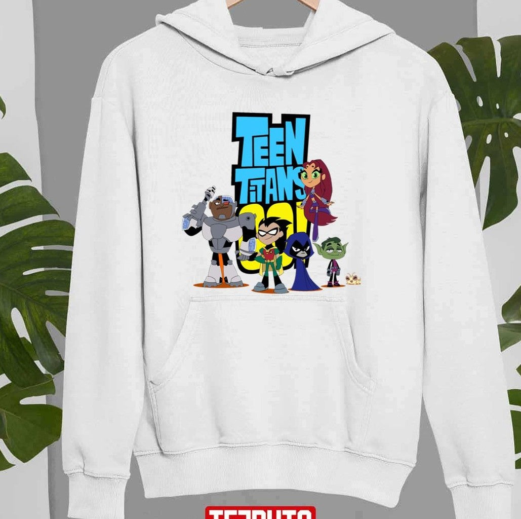 Sci-Fi Teen Titans Go Logo Unisex Sweatshirt