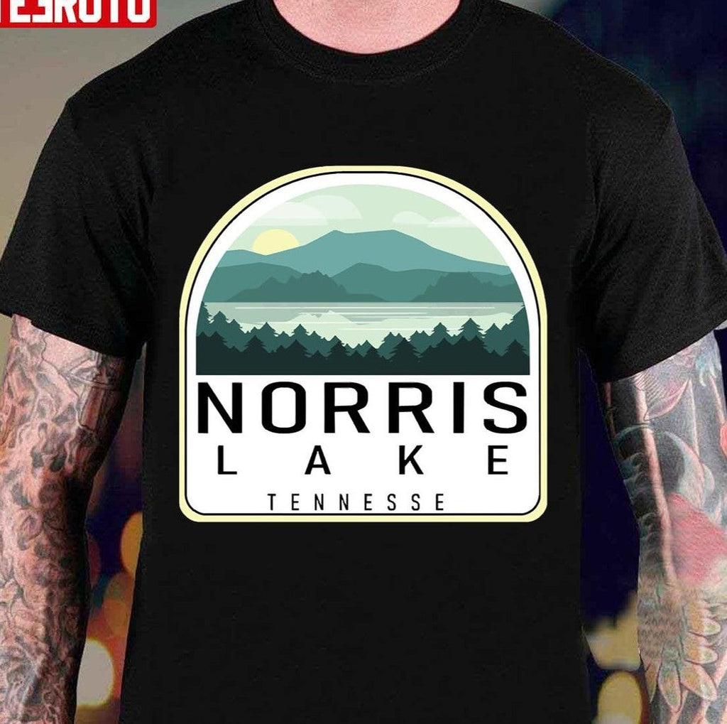 Norris Lake Tennessee Vintage Retro Adventure Mountain Unisex Sweatshirt