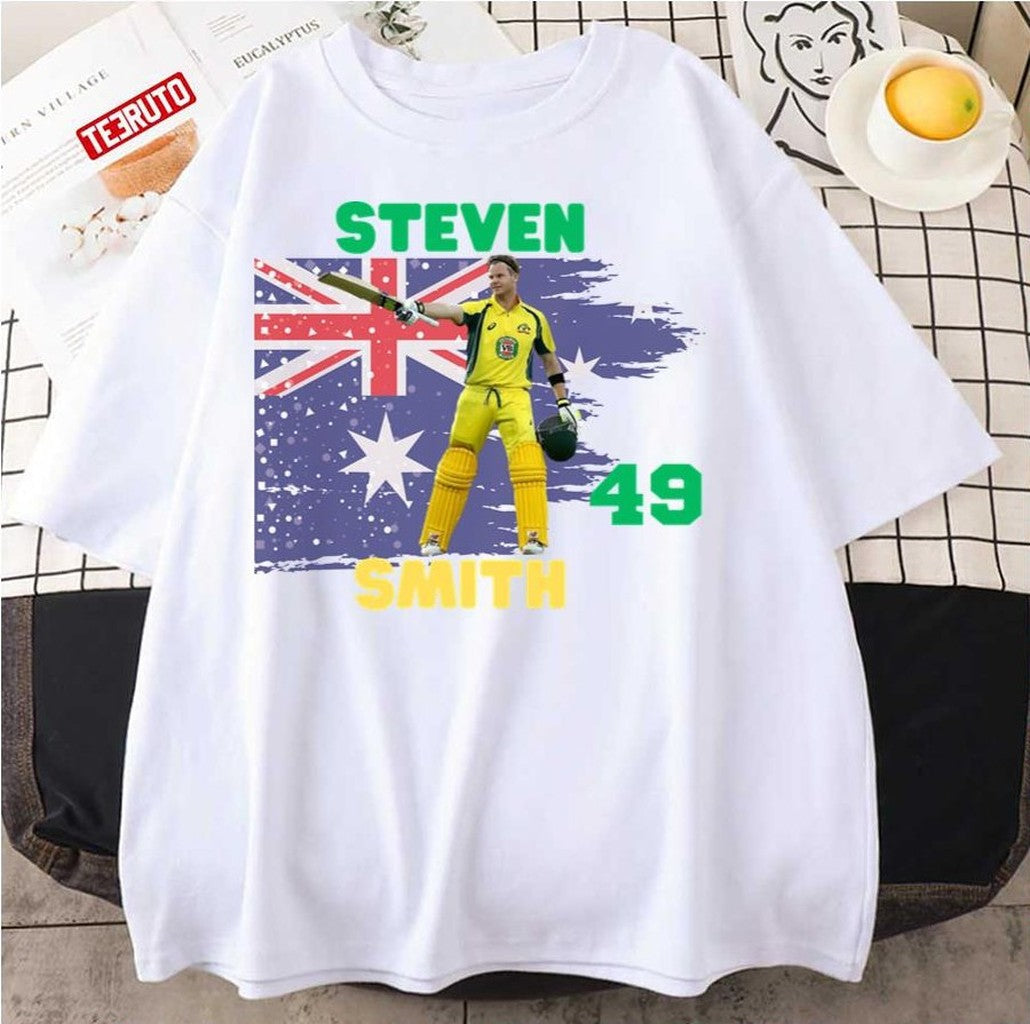 Steven Smith Australian Batter Cricket Unisex T-Shirt
