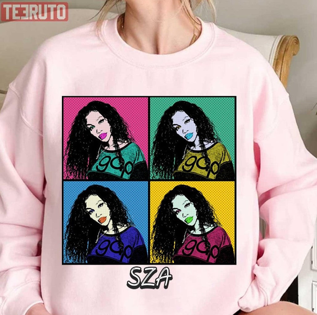 2023 Tour Sza 80s Pop Art Style Unisex Sweatshirt