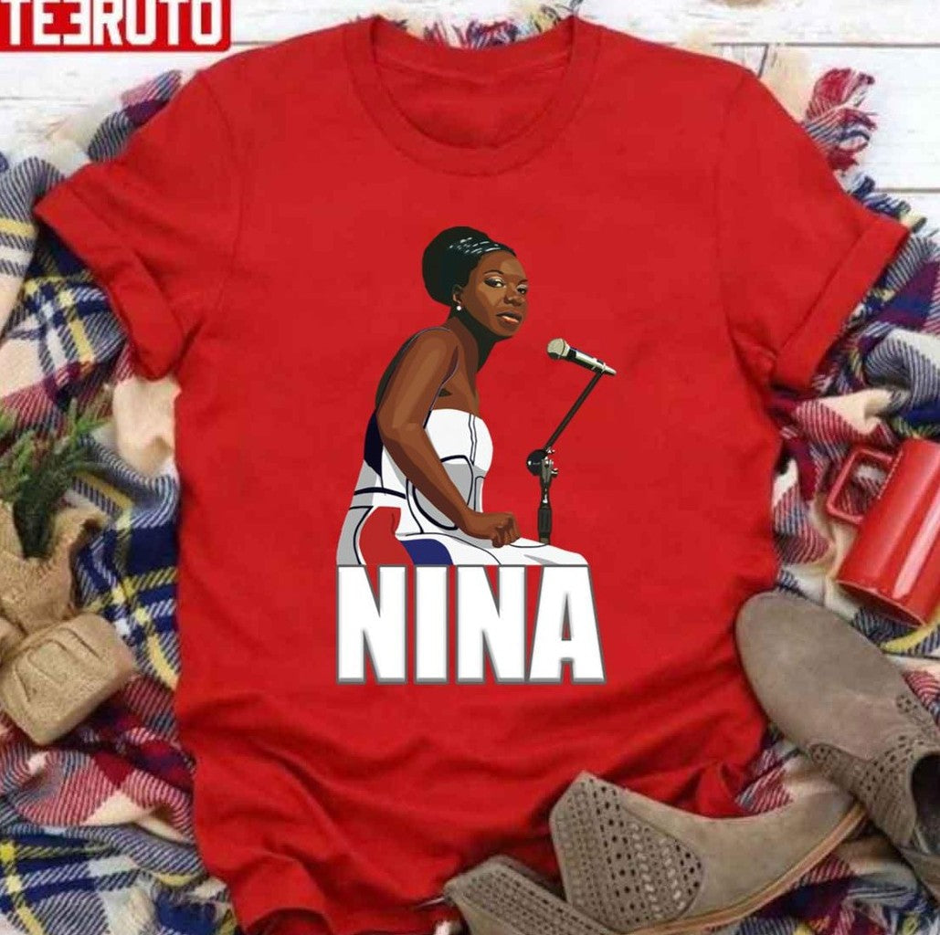 Singing Legend Nina Simone Essential Art Unisex Sweatshirt